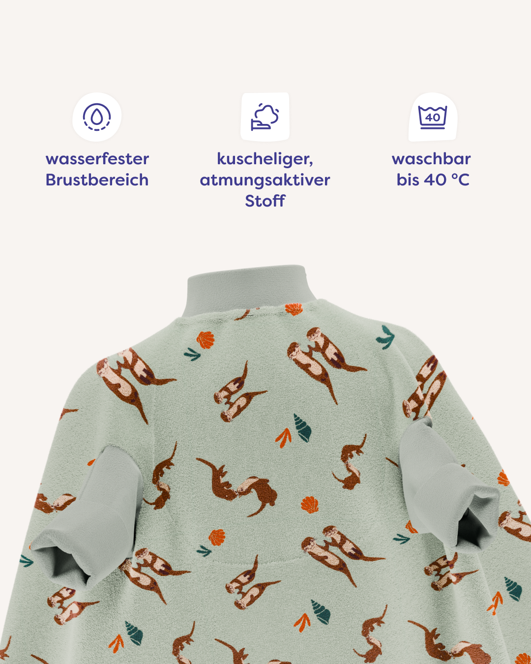 Little Casimir Lätzchen “Boo“ Lätzchen – Otter II