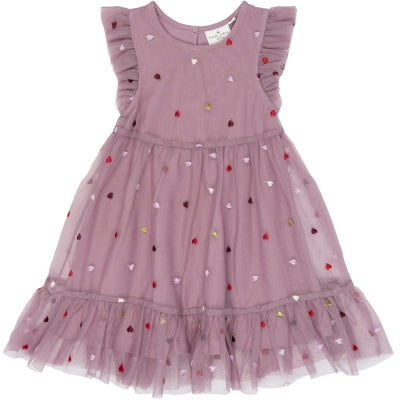 The New - Tüllkleid mit Herzenstickerei