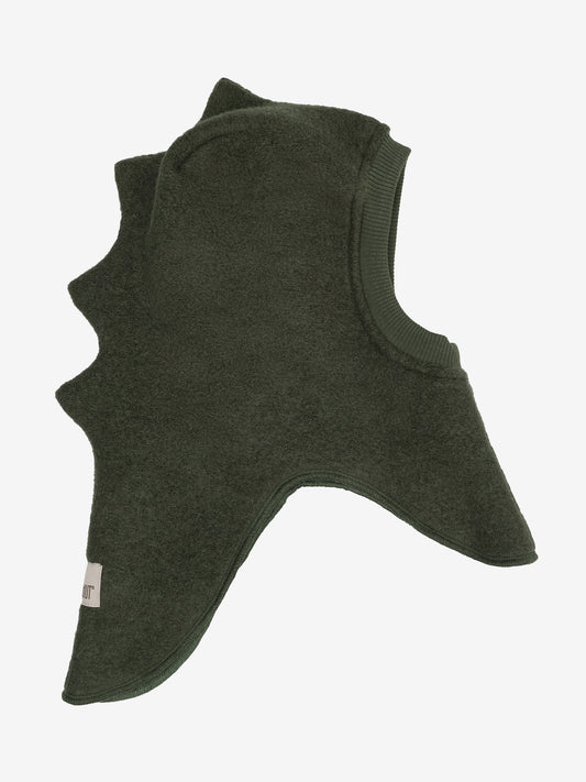 Huttelihut Balaclava aus Wollmix Dino