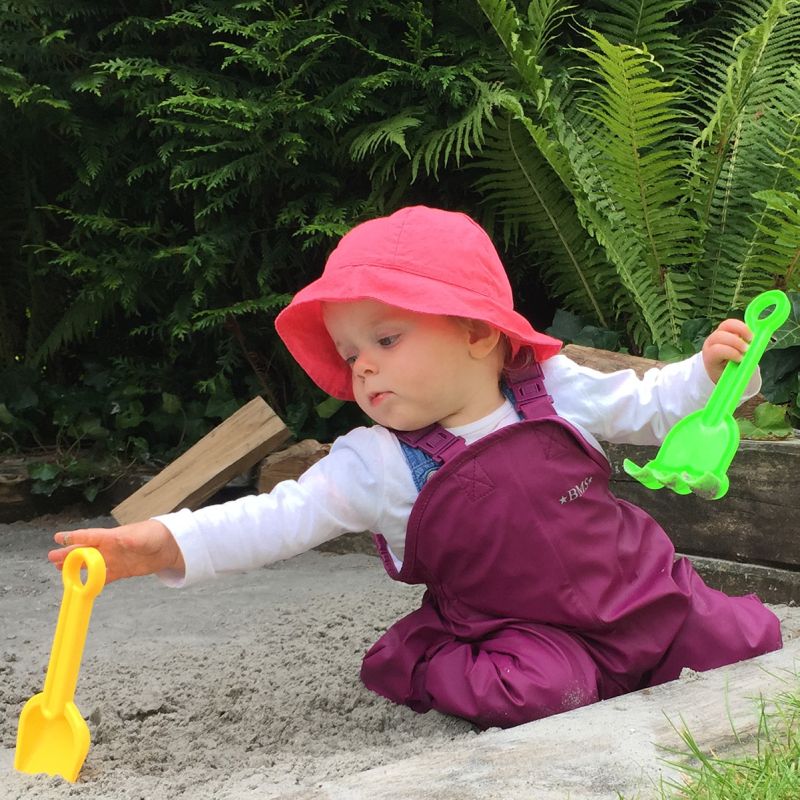 BMS BabyBuddy - Matschhose für Krabbelkinder - in beere