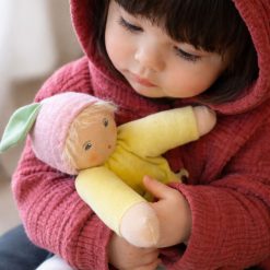 Nanchen Puppe Blütenbaby gelb