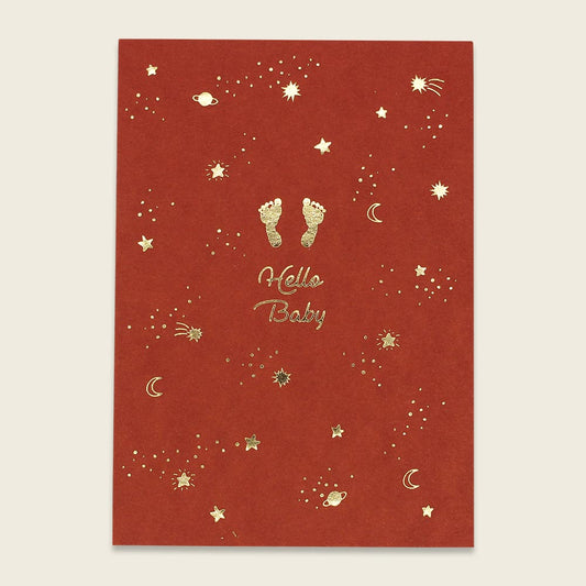 1312_PK_HelloBaby_SterneUndPlaneten_rostrot_Goldfolie_1000x1000