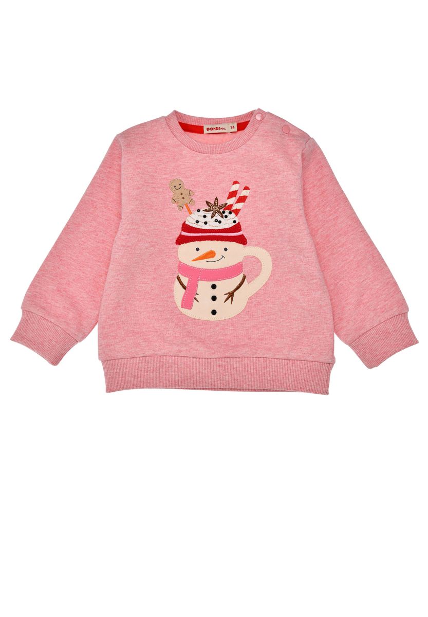 Bondi Baby Sweatshirt "Schneemann"