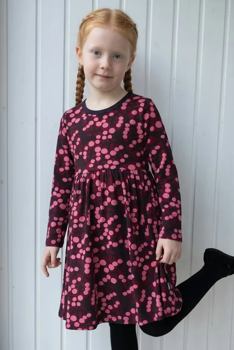 Danafae Danepopsicle Cotton Dress Dark Cherry MACRO MICRO