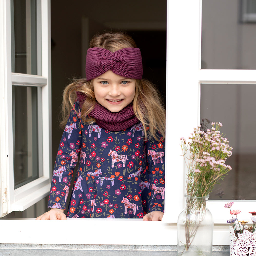 Enfant Terrible Drehkleid mit Pferdedruck