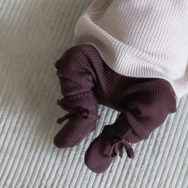 LilleToni Babyschuhe Toni in bordeaux