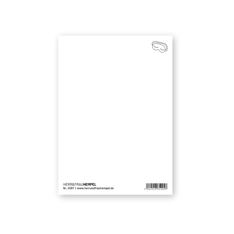 Herr & Frau Hempel Postkarte - BABYTOWN