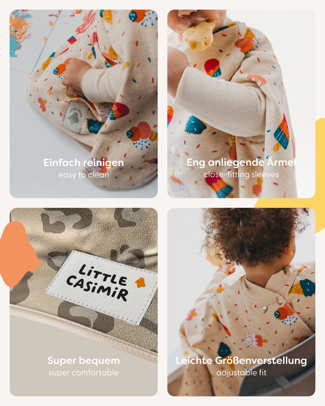 Little Casimir Lätzchen “Boo“ Lätzchen – Picnic Club