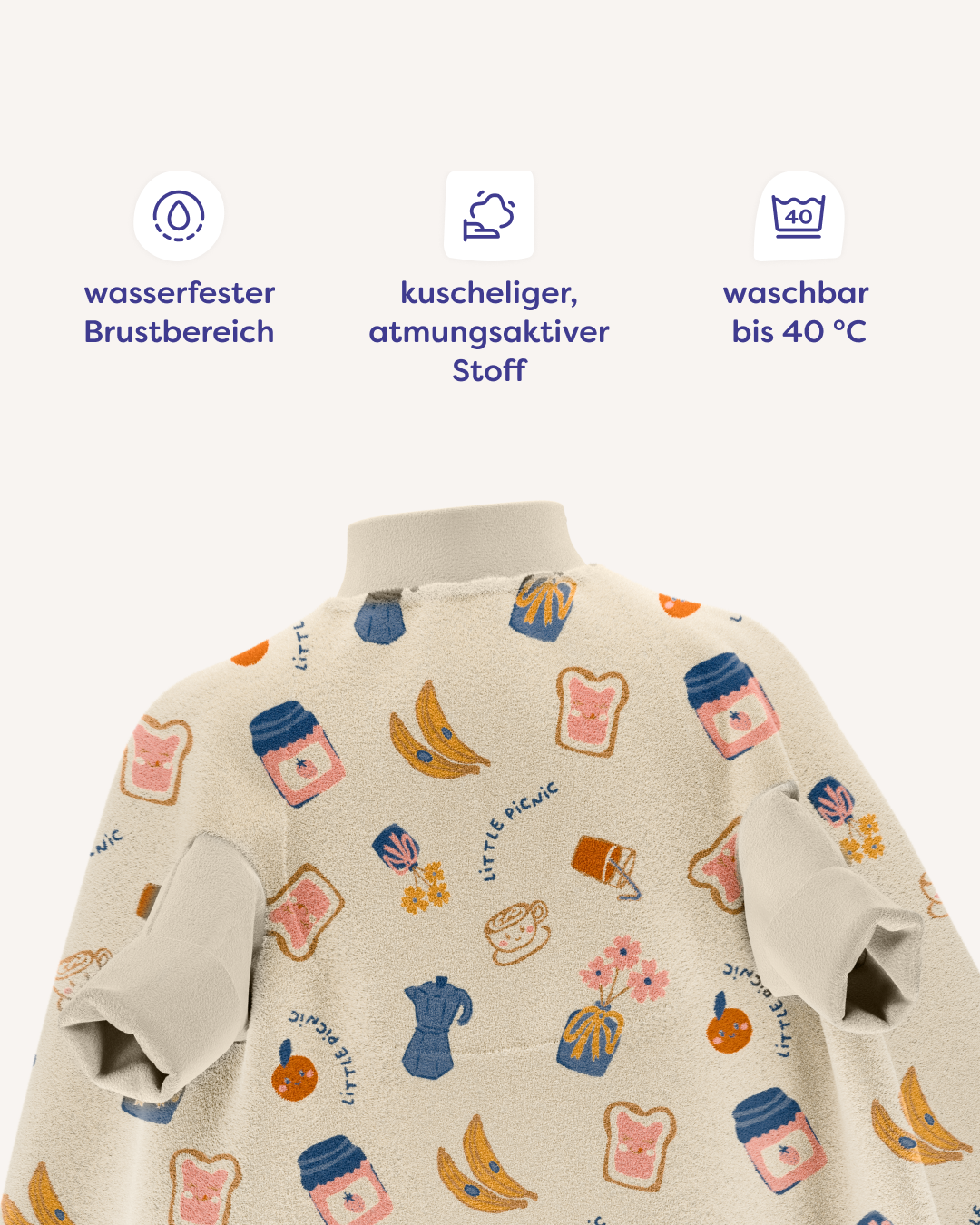 Little Casimir Lätzchen “Boo“ Lätzchen – Picnic Club