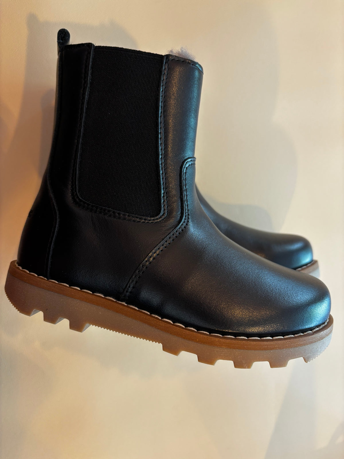 Telyo Lenny Chelsea Boot mit Lammfell