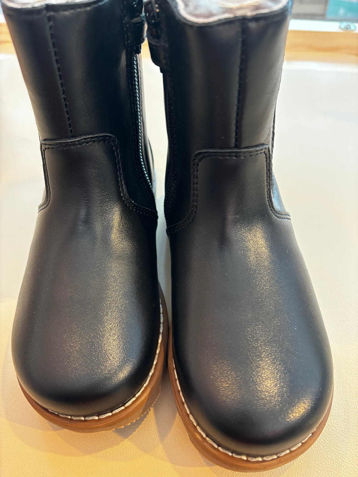 Telyo Lenny Chelsea Boot mit Lammfell