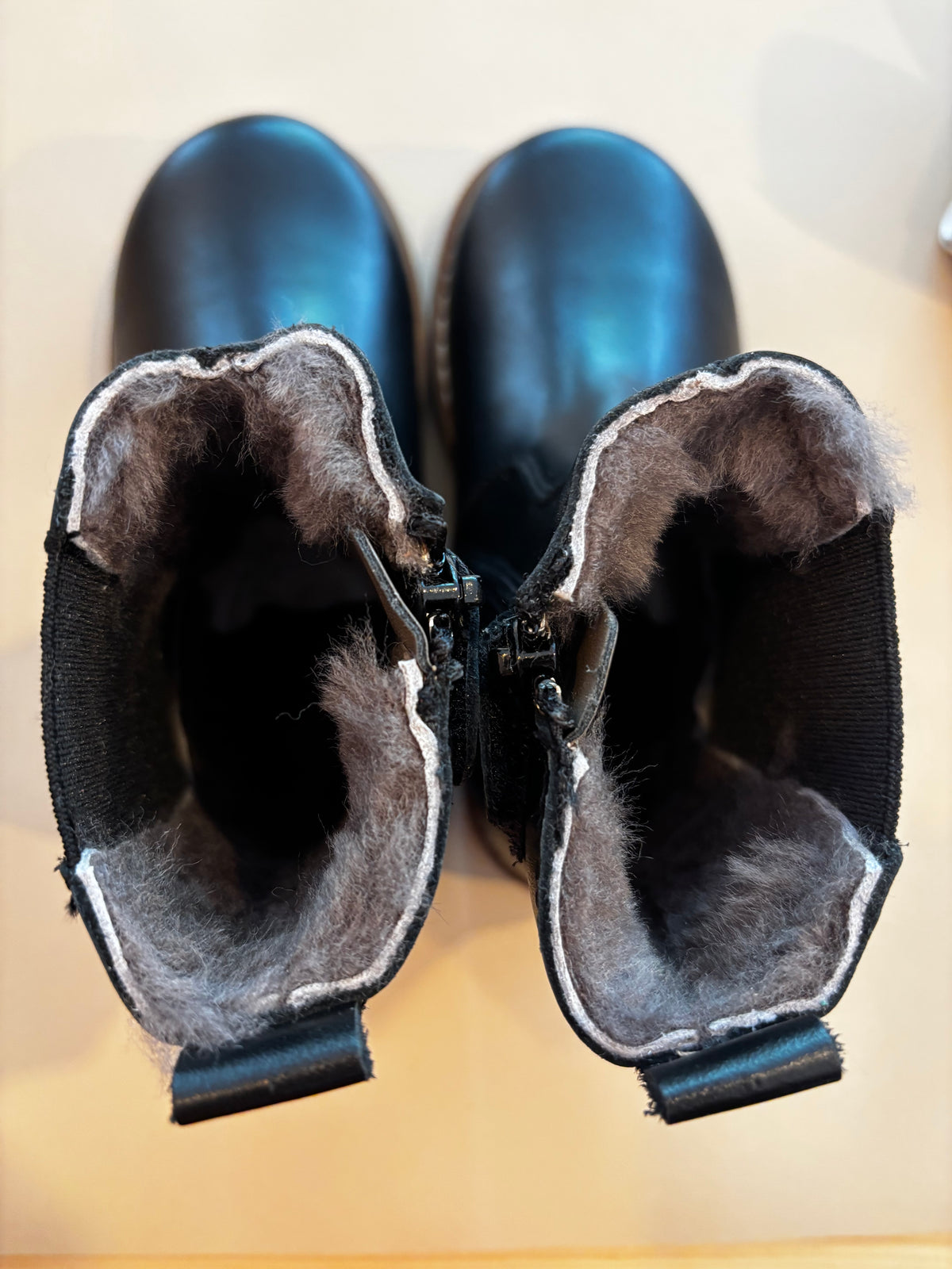 Telyo Lenny Chelsea Boot mit Lammfell