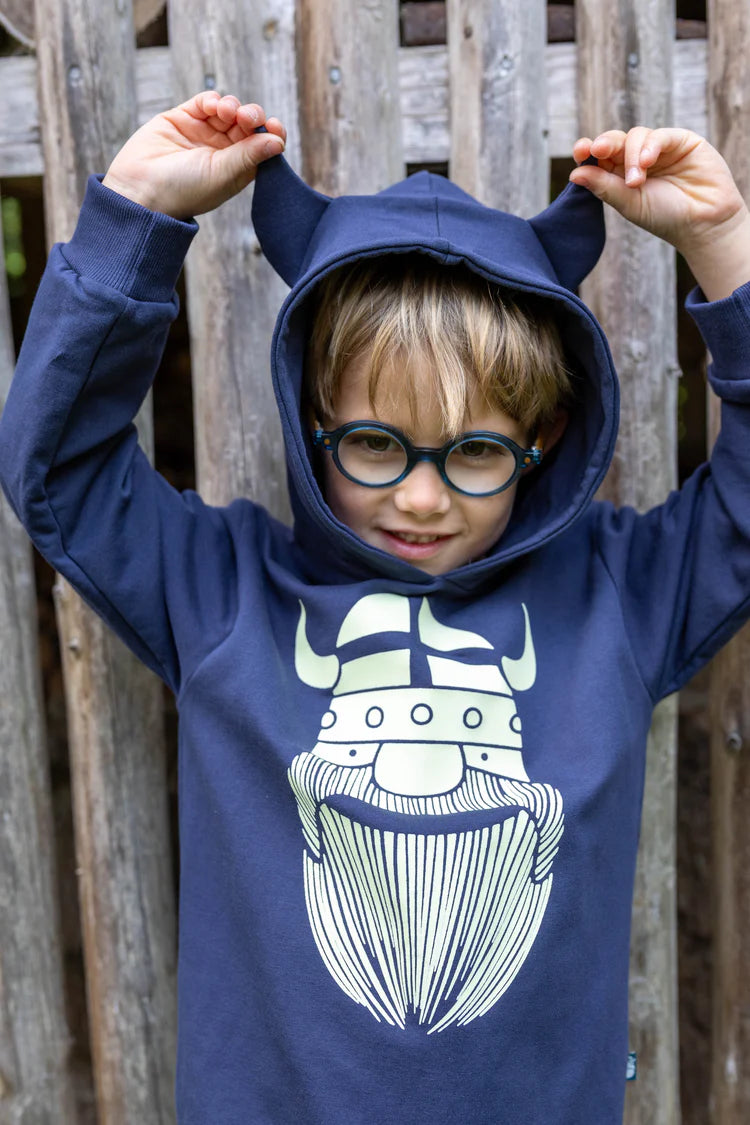 Danafae Hoodie "Danewarrior" Erik - leuchtet im Dunkeln