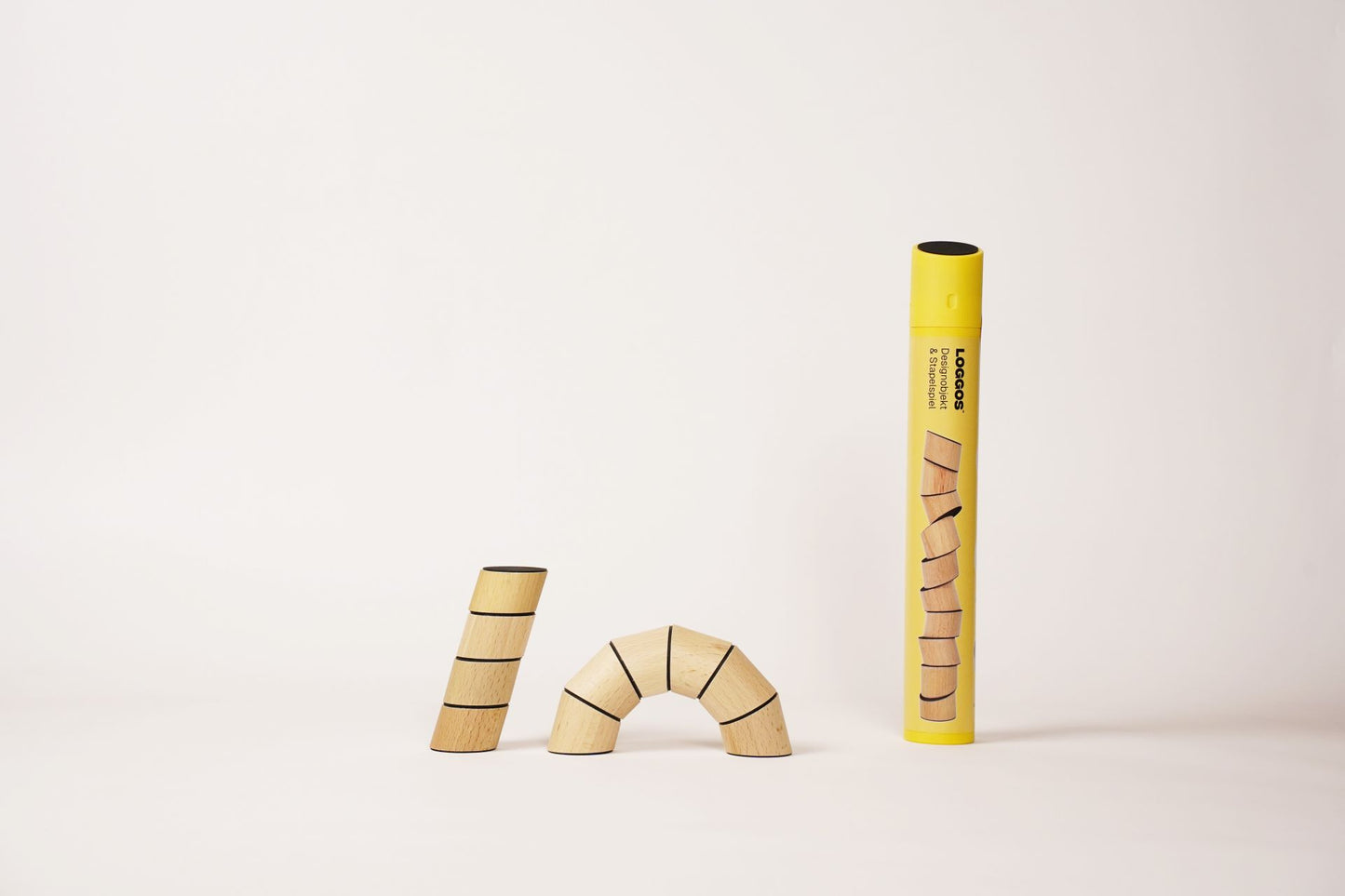 Loggos Stapelspiel Buche S-Set