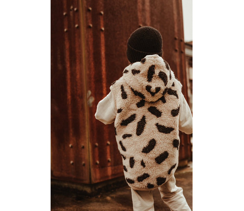 Alwero - Bodywarmer Robby, Biowolle, LEO Gepard