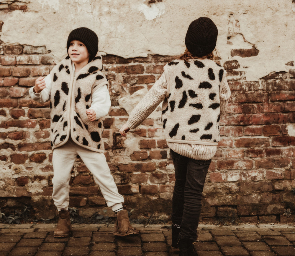 Alwero - Bodywarmer Robby, Biowolle, LEO Gepard