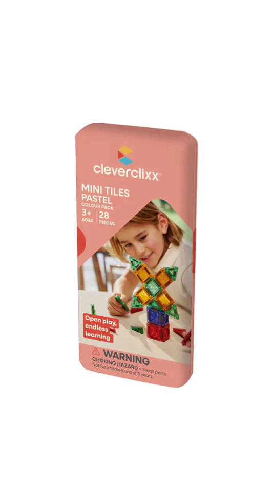Cleverclixx Mini Tiles Pack Pastellfarben – 28 teile