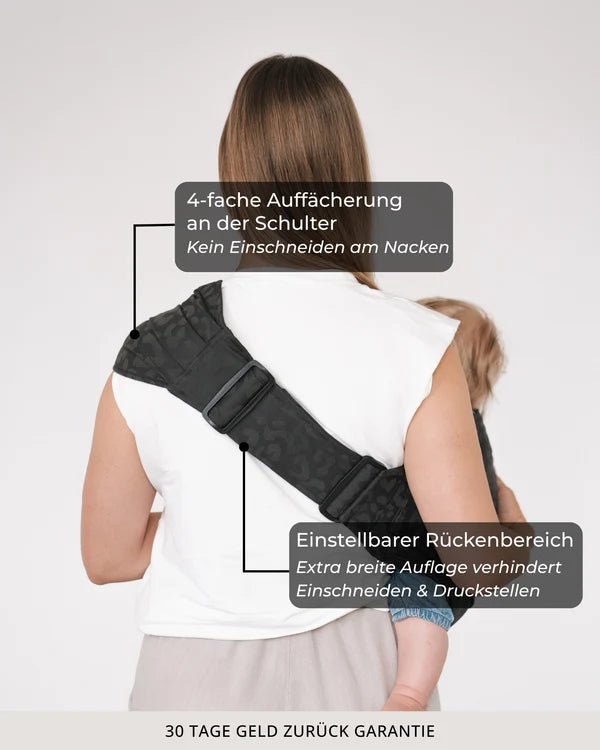 Qookie Go - Hüfttrage - Leo black