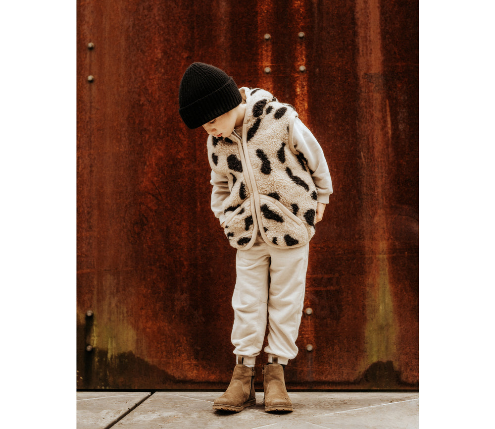 Alwero - Bodywarmer Robby, Biowolle, LEO Gepard