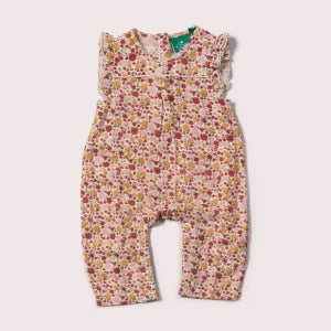 Little Green Radicals - Blumige Sommerlatzhose (Musselin)