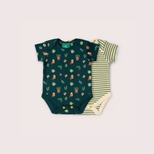 Little Green Radicals - Spring Garden Organic Baby-Body 2-Pack
