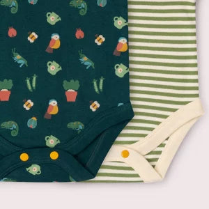 Little Green Radicals - Spring Garden Organic Baby-Body 2-Pack