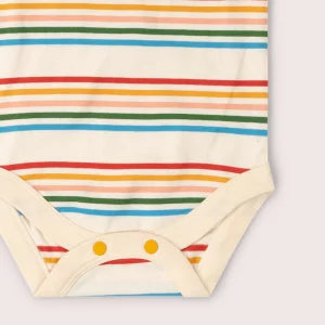 Little Green Radicals - Vintage Rainbow Organic Baby-Body 2-Pack