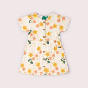 Little Green Radicals - Flora-Kurzarmkleid