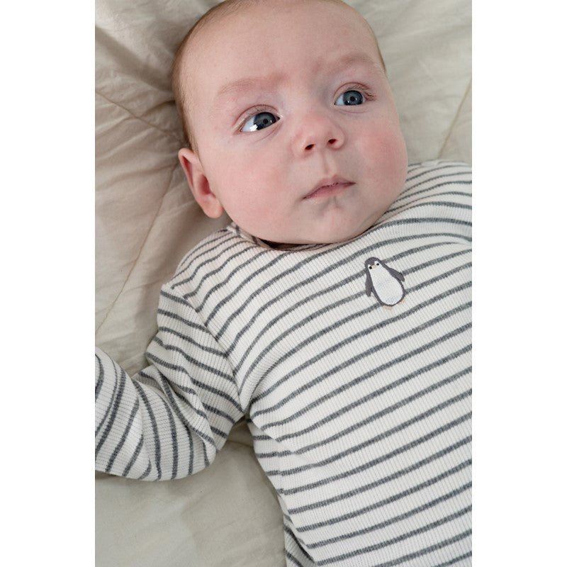Feetje Baby Longsleeve - Penguin Cuddles