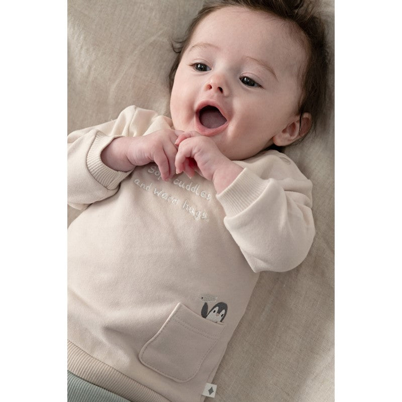 Feetje Baby Sweater - Penguin Cuddles