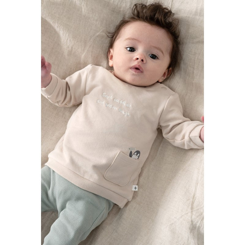 Feetje Baby Sweater - Penguin Cuddles