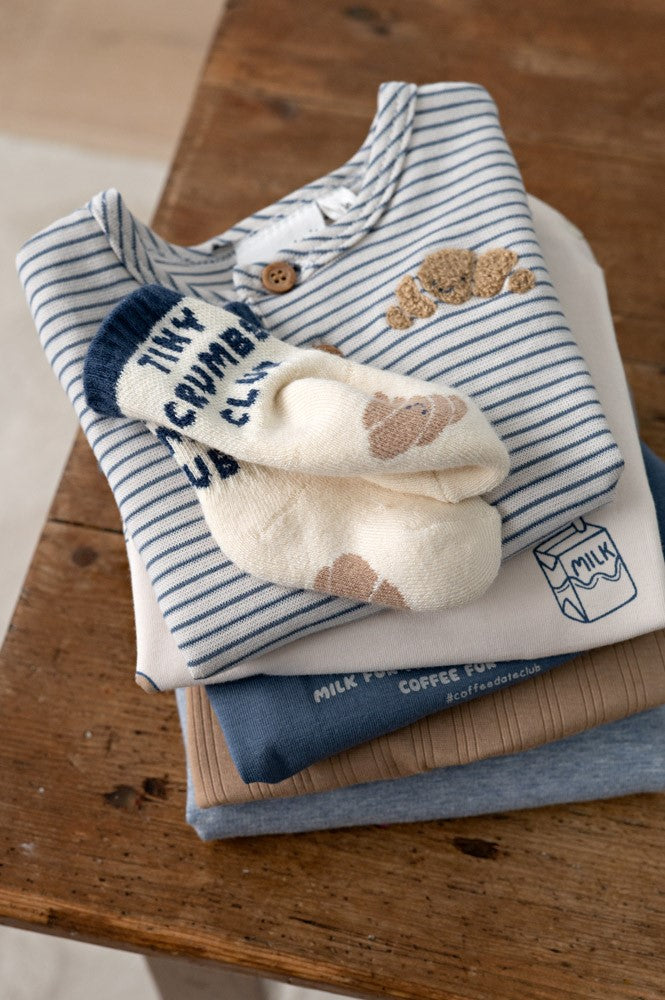 Feetje Baby geripptes Longsleeve ringel - Breakfast Club