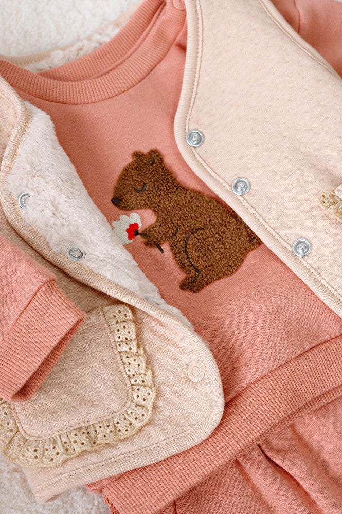 Feetje Baby Sweater oversized - Forest Garden