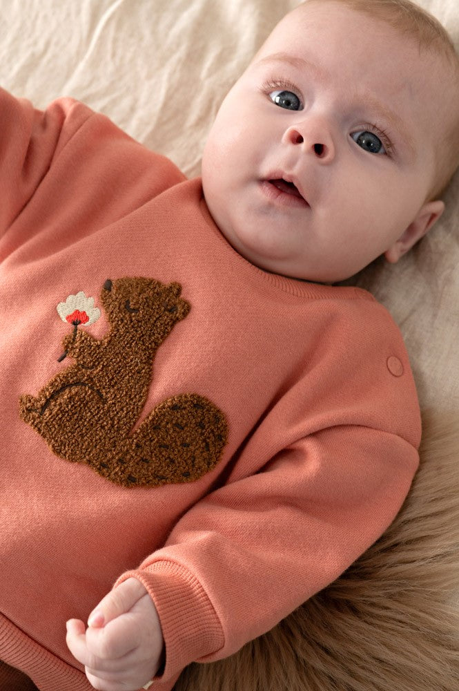 Feetje Baby Sweater oversized - Forest Garden