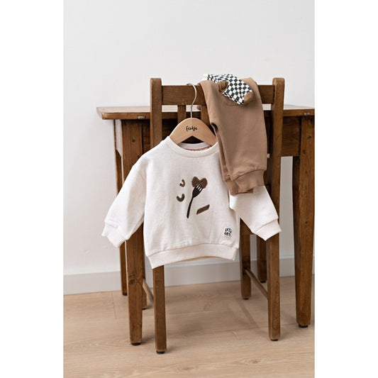 Feetje Baby Baby Sweater „Pasta Party“