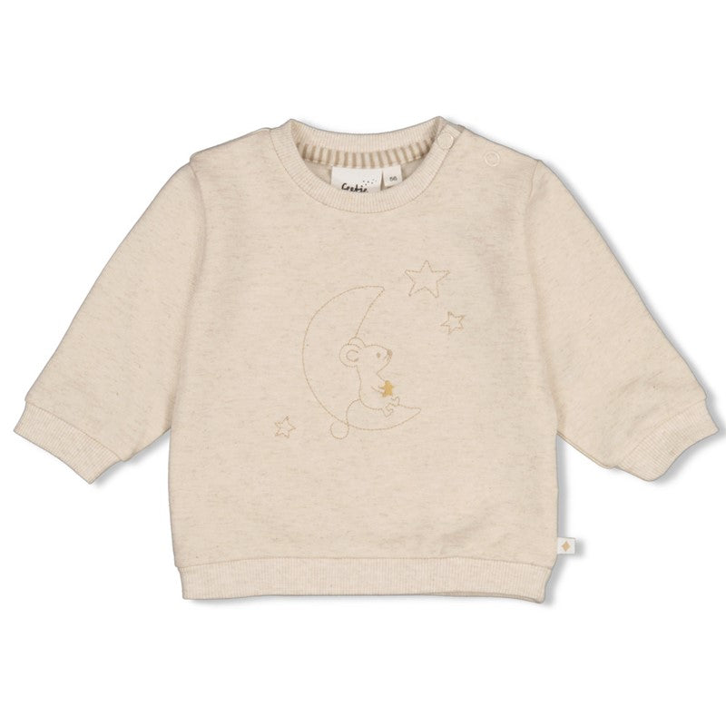 Feetje Baby Sweater - Over the Moon for you