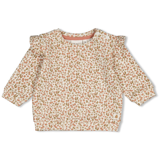 Feetje Baby Sweater Allover-Print - Fall in Love