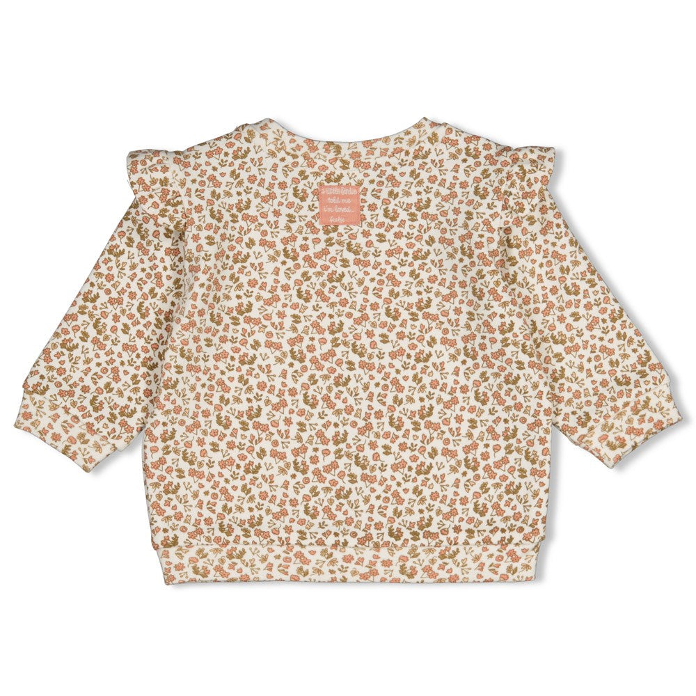 Feetje Baby Sweater Allover-Print - Fall in Love