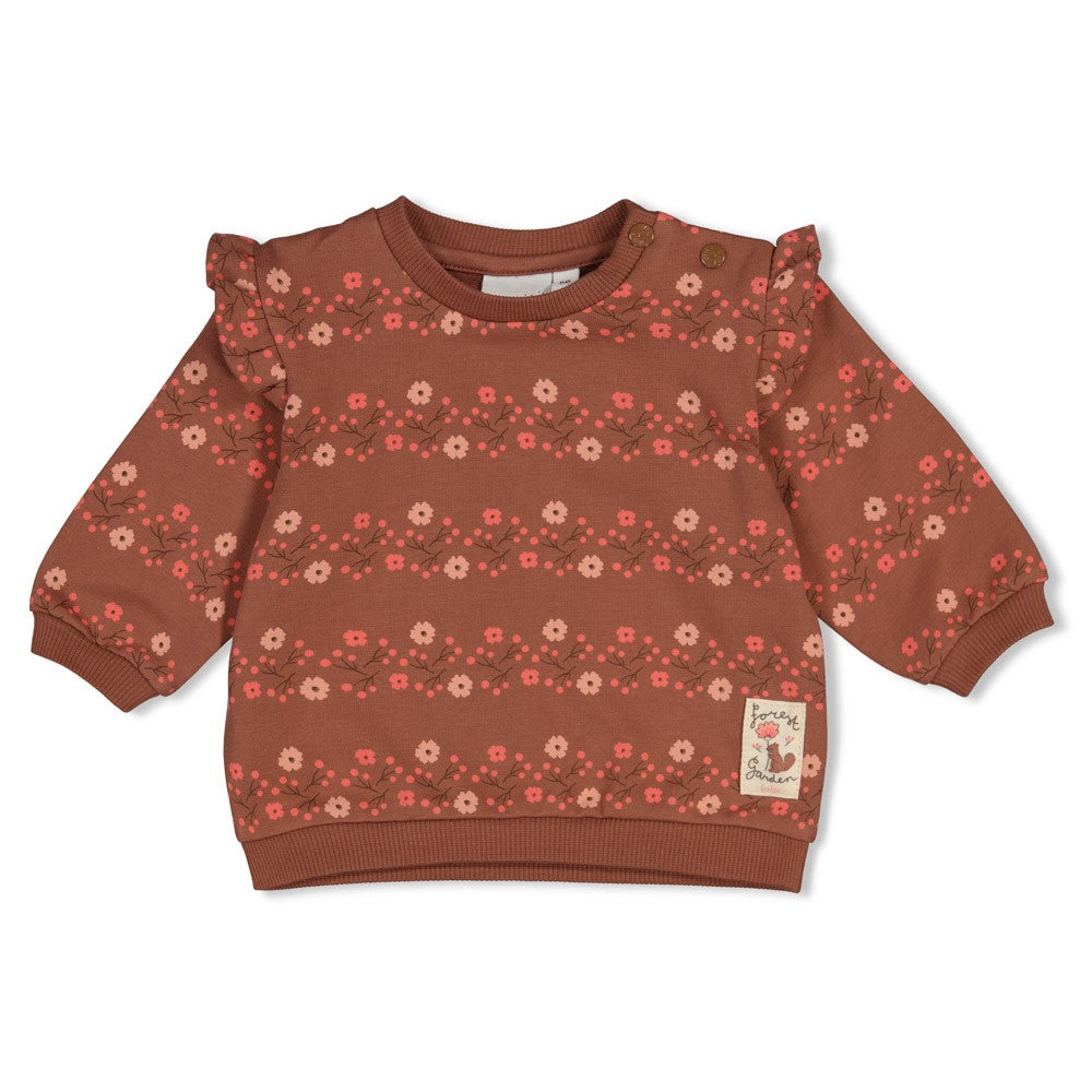 Feetje Baby Sweater relaxed fit - Forest Garden