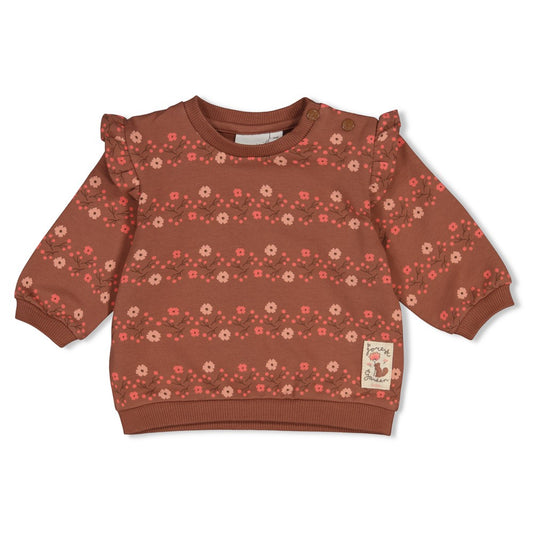 Feetje Baby Sweater relaxed fit - Forest Garden