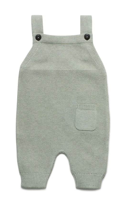 Puri organic Latzhose Rippenstrick  thymian