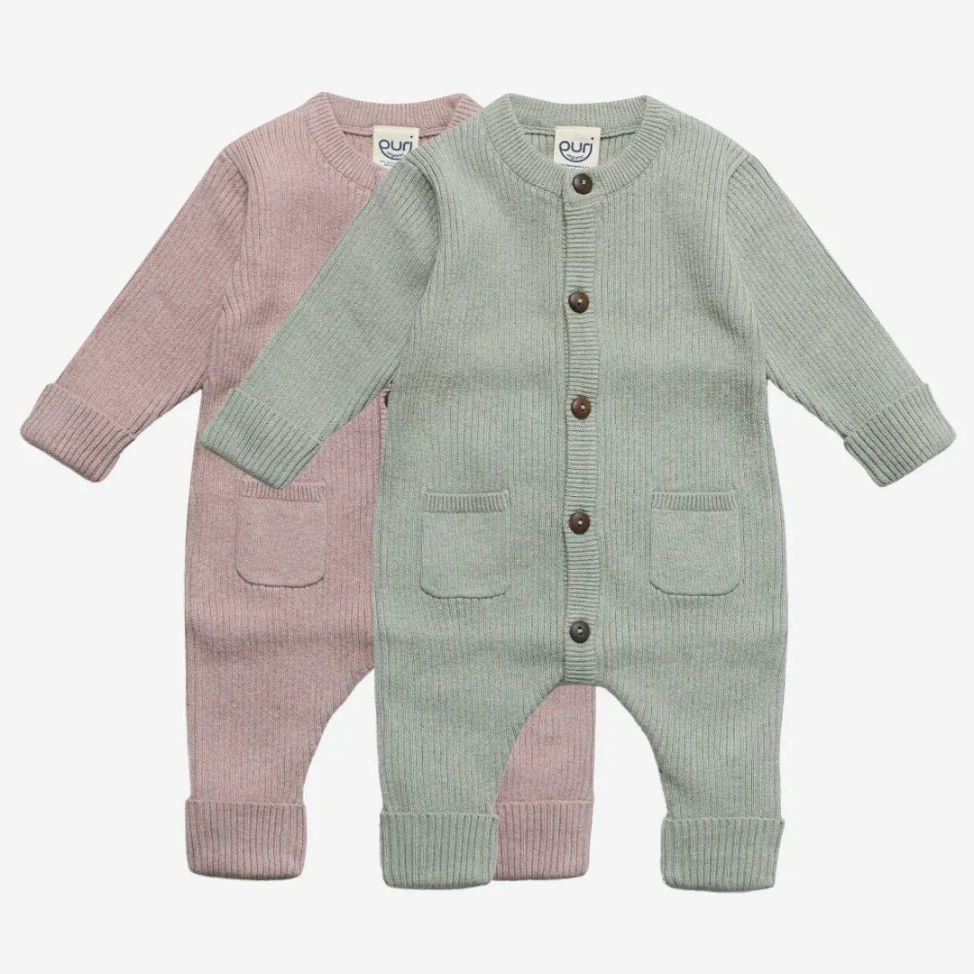 Puri organic Overall Rippstrick peanut