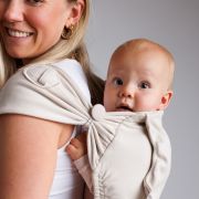 COCOO ME NOVA – Die ELASTISCHE Babytrage ab Geburt (beige)
