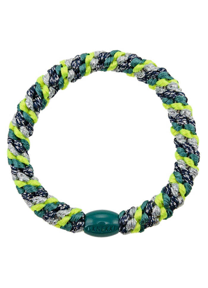 KKnekki Haargummi neon yellow green glitter