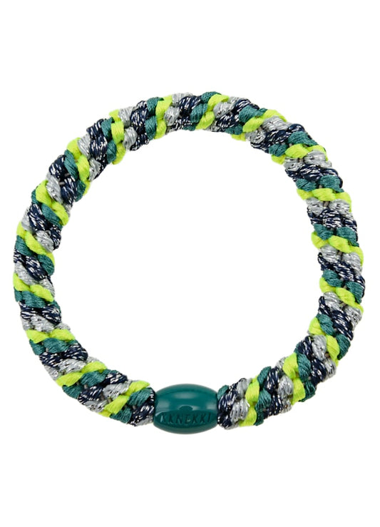 KKnekki Haargummi neon yellow green glitter