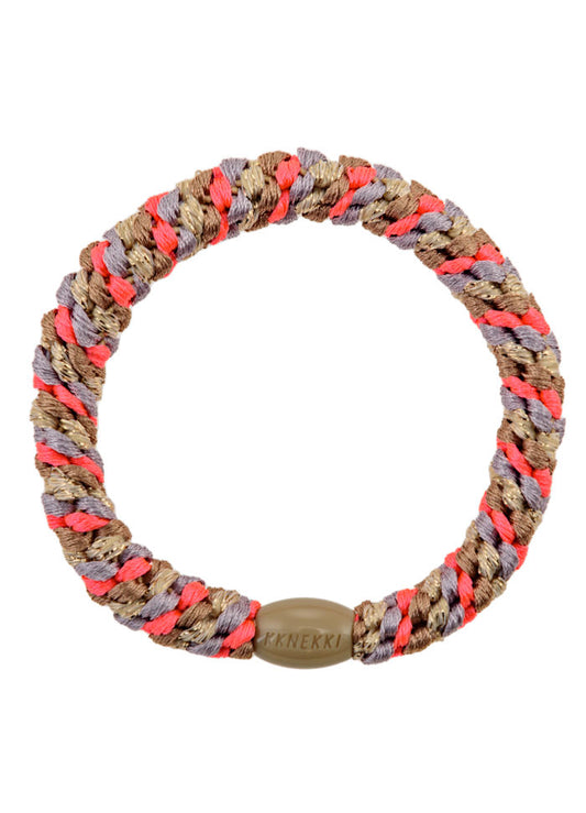 KKnekki Haargummi nougat neon pink