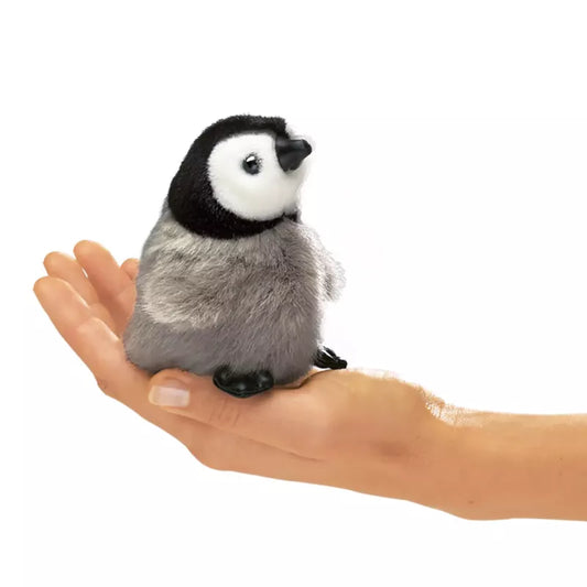 Folkmanis Mini Baby Kaiserpinguin (Fingerpuppe)