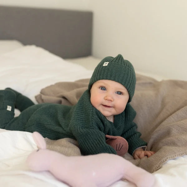 LilleToni Babyschuhe Toni in moos