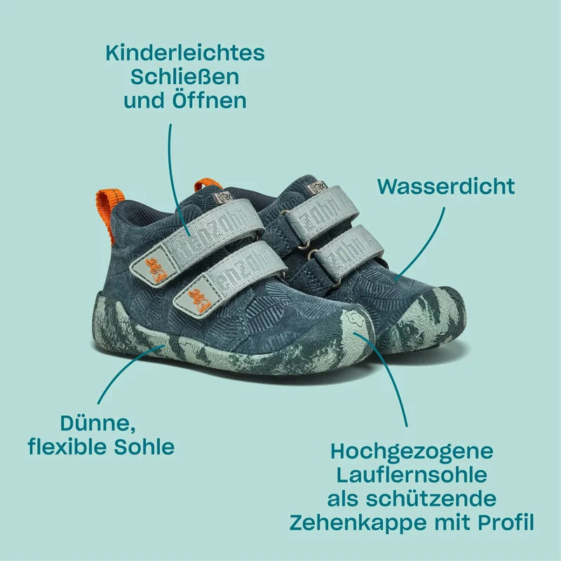 Affenzahn  Lauflerner Übergangsschuh LederTalky Hase