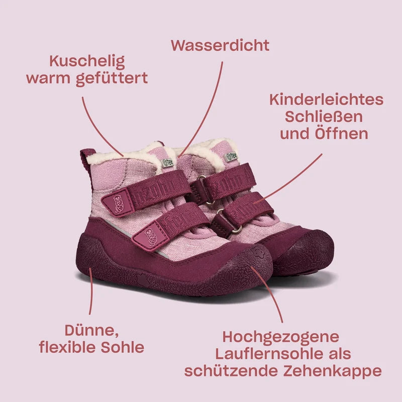Affenzahn Lauflerner Winterstiefel Vegan Snuggy Otter